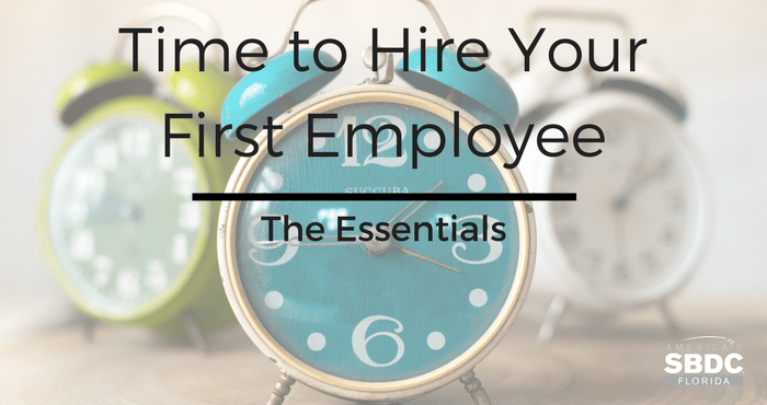 Things to Consider When Hiring Your First Employee