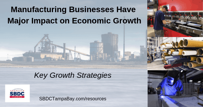 Manufacturing Strategies USF SBDC