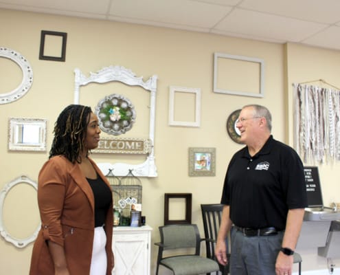 Hair Salon Owner Helping Community, Students