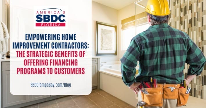 The Strategic Benefits of Offering Financing Programs to Customers