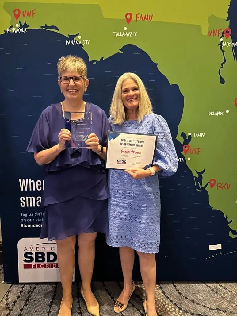 Florida SBDC Network Announces 2024 State Performance Excellence Award Winners