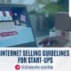 Internet Selling Guidelines for Start-Ups