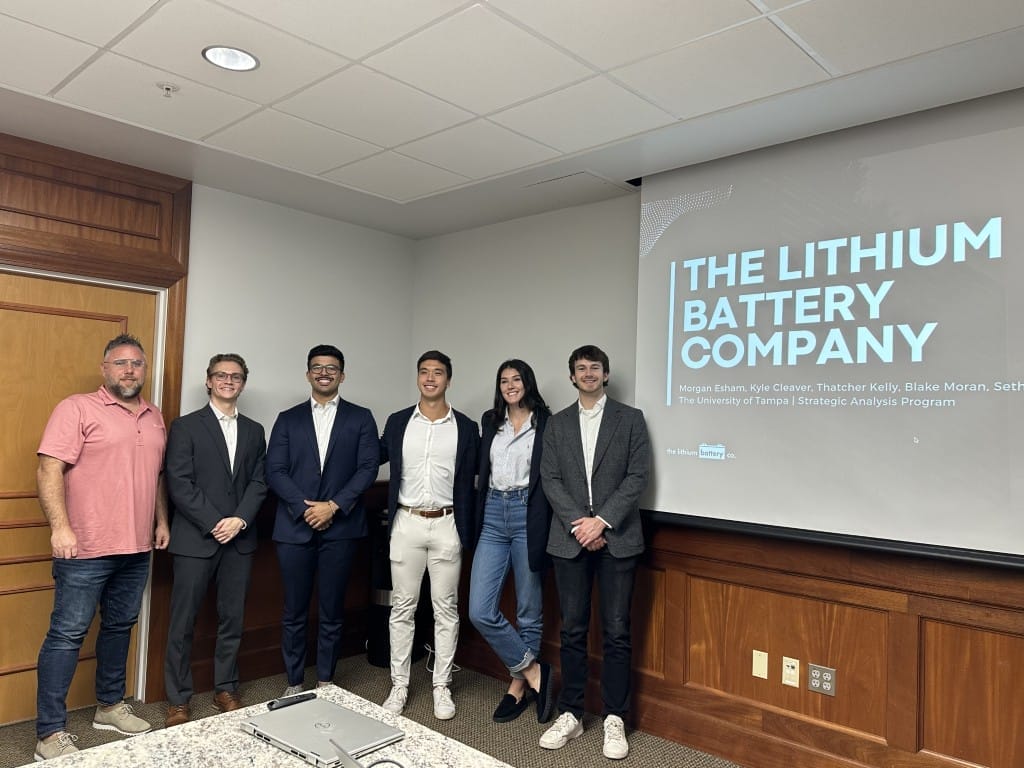 Graduate Student Team Project of the Year: Lithium Battery Company